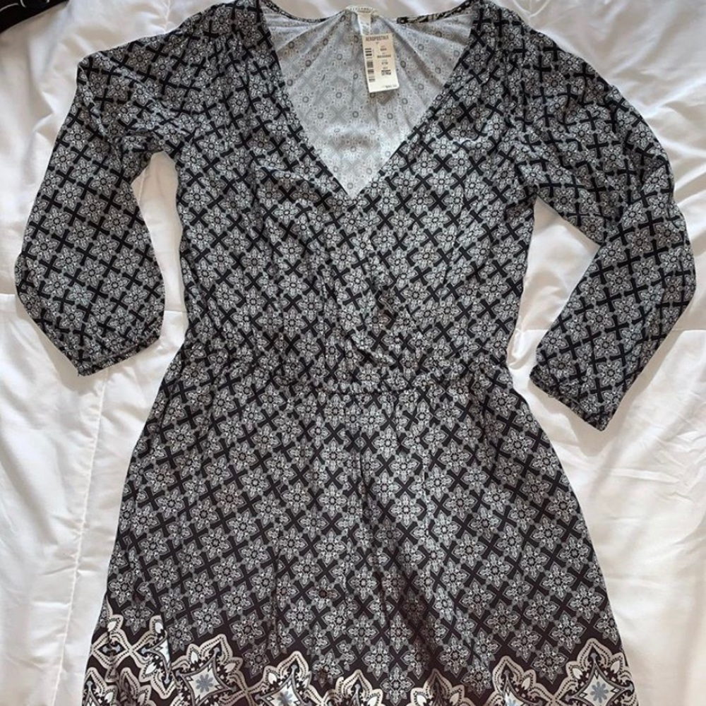 3/4 Sleeve Romper